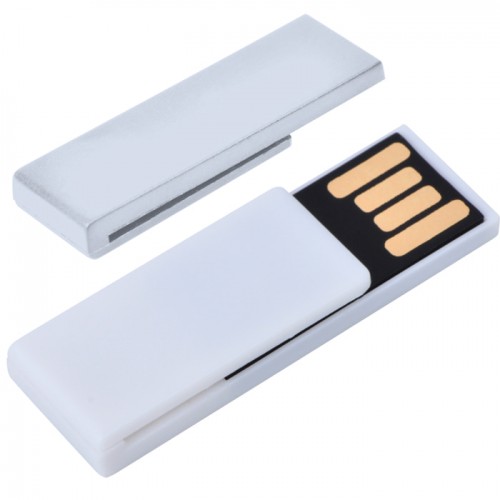 USB flash-карта 'Clip' (16Гб), белый