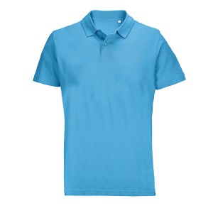 Рубашка поло мужская PULSE 170, лазурный