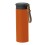 Термос вакуумный STRIPE, 450 мл, оранжевый, черный