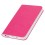Универсальный аккумулятор 'Softi' (4000mAh),розовый, 7,5х12,1х1,1см, искусственная кожа,плас