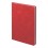 Ежедневник недатированный Muse, красный, А5, с декоративной черной полосой, блок в линейку