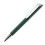 Ручка шариковая FLOW, покрытие soft touch, темно-зеленый
