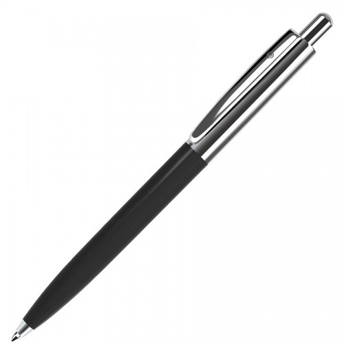 BUSINESS, ручка шариковая, черный/серебристый, черный, серебристый