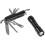 Набор: нож многофункциональный (13 функций) и фонарь в подарочной упаковке, черный