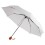 Зонт складной FANTASIA, механический, белый, светло-коричневый