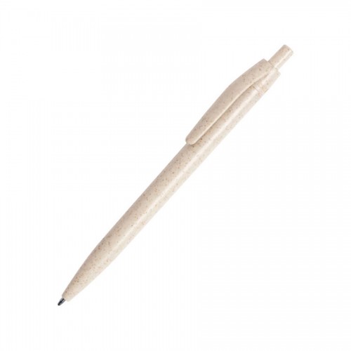 Ручка шариковая WIPPER, пластик с волокнами переработанной пшеницы, бежевый