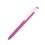 Ручка шариковая RETRO, пластик, розовый, белый
