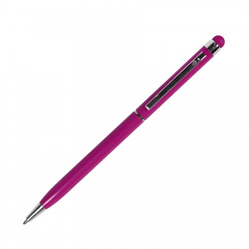TOUCHWRITER, ручка шариковая со стилусом для сенсорных экранов, розовый/хром