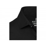 Carnelian мужская рубашка из поплина - сплошной черный