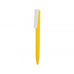 Ручка пластиковая шариковая Fillip, желтый/белый