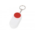 Брелок-футляр для таблеток Pill, белый/красный