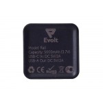 Внешний аккумулятор Rail, 5000 mAh, черный