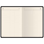 Ежедневник А5 недатированный Megapolis Velvet Flex, темно-синий Navy