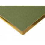 Ежедневник недатированный А5 Verde с нашивкой, зеленый