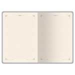 Ежедневник недатированный А4 Royal, красный с бронзовым срезом