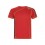 Спортивная футболка Sochi мужская, принтованый красный