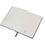 Бизнес-блокнот С3 софт-тач с магнитом, твердая обложка, 96 листов, темно-синий