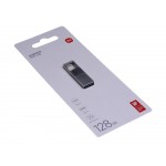 USB 3.0-флешка на 128 Гб с разъемами USB-A и Type-C, серебристый