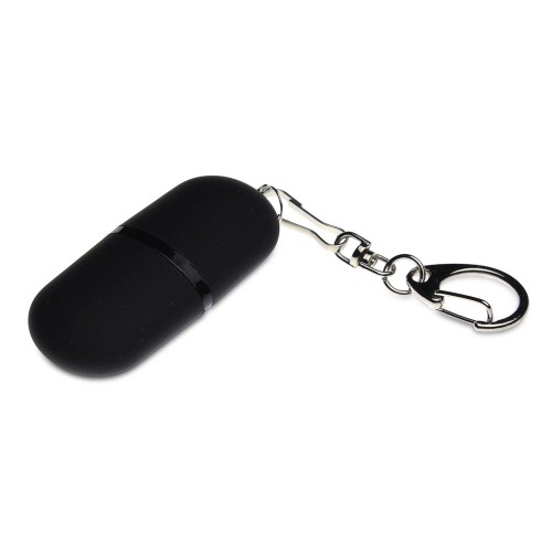 Флешка Goutte Soft-touch на 32 Гб, черный