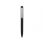 Ручка металлическая шариковая Skate с матовым покрытием, черный