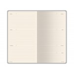 Еженедельник недатированный А6 Zefirс нашивкой, сиреневый