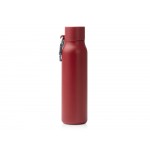 Термобутылка CUBEL/КЬЮБЕЛ с двойными стенками, темно-красный