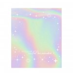 Подарочная коробка с голографическим шубером с печатью Aurora, XL вертикальный