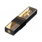 Ручка пластиковая шариковая Parliament, 0,7 мм, синие чернила, серый/золотистый