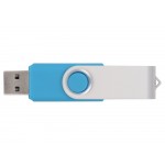 Флеш-карта USB 2.0 16 Gb Квебек, голубой