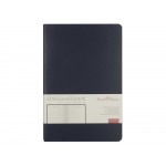 Ежедневник А5 недатированный Megapolis Velvet Flex, темно-синий Navy