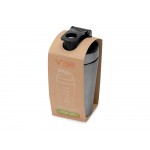 Спортивный шейкер из нержавеющей стали Top Up, 500 мл, серебристый (Р)