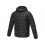 Мужская утепленная куртка Petalite из материалов, переработанных по стандарту GRS - сплошной черный
