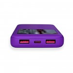 Внешний аккумулятор Kris soft touch, 10000mAh (Фиолетовый)
