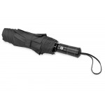 Зонт складной Ontario, автоматический, 3 сложения, с чехлом, черный (Р)