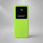 Внешний аккумулятор Kris soft touch, 10000mAh (Светло-зелёный)