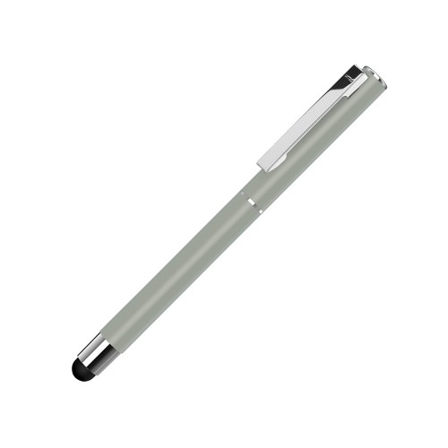 Ручка металлическая стилус-роллер STRAIGHT SI R TOUCH, серый