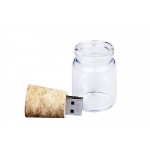 Флешнакопитель в виде пробки в бутылочке на 64 Гб