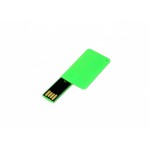 USB-флешка на 32 Гб в виде пластиковой карточки, зеленый