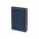 Ежедневник недатированный А5 Royal, синий с бронзовым срезом
