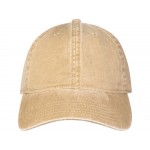 Графтон 6-панельная промытая кепка, бежевый