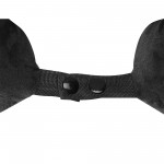 Подушка Basic из микрофибры с эффектом памяти U-shape, черный