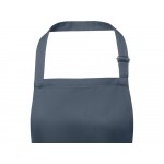 Фартук Andrea плотностью 240 г/м² с регулируемой завязкой на шее - Hale Blue