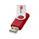 USB-флешка на 32 Гб Rotate Basic, красный