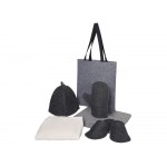 Банный набор с парео Healing, женский, серый