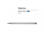 Ручка шариковая автоматическая BrunoVisconti® PALERMO цвет корпуса серебряный, 0.7 мм