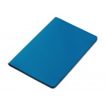 Блокнот Audrey А5 на сшивке в гибкой обложке софт-тач, синий