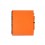 Блокнот LEYNAX с ручкой из переработанного картона, оранжевый