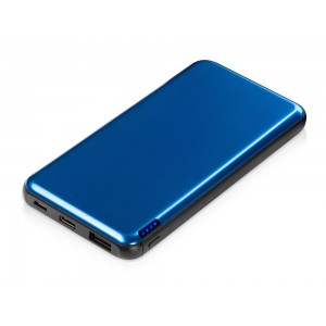 Внешний аккумулятор Forge v.2 металл,  10000mah, синий