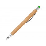 Ручка шариковая PAMPA с цветным стилусом, натуральный/папоротник