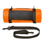 Плед Нежность с плечевым ремнем, оранжевый